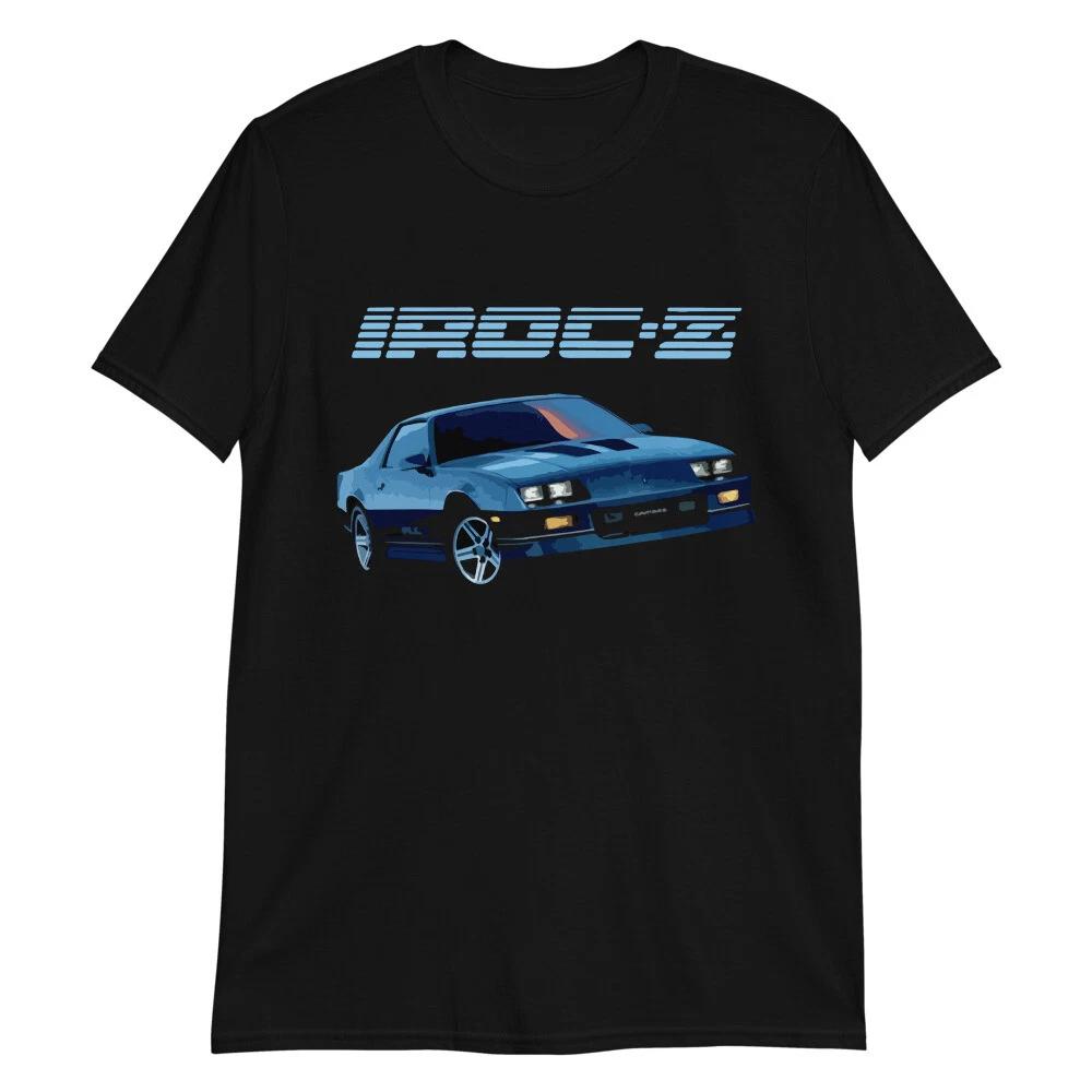 

1985 Chevy Camaro IROC-Z Z28 3rd Generation Short-Sleeve Unisex 100% Cotton T-shirt Mens Tees Top 3XL