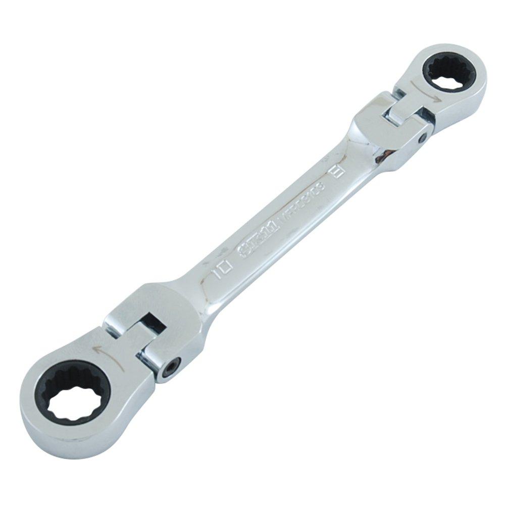 SK11 (SK11) Geartech Short Double Flex Ratchet Wrench 8 x 10mm MFR0810S