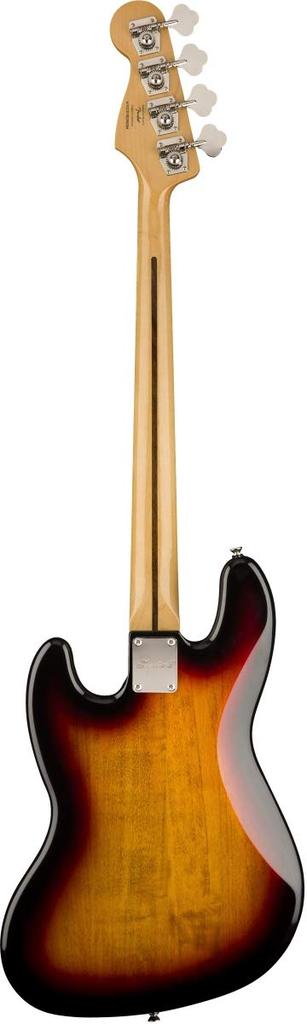 Squier by Fender Electric Bass Classic Vibe Jazz Laurel Sunburst with Soft Case '60s Bass® Fretless, Fingerboard, 3-Color