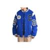 New Converse Baseball Jacket Men's Blue 10026725-A03
