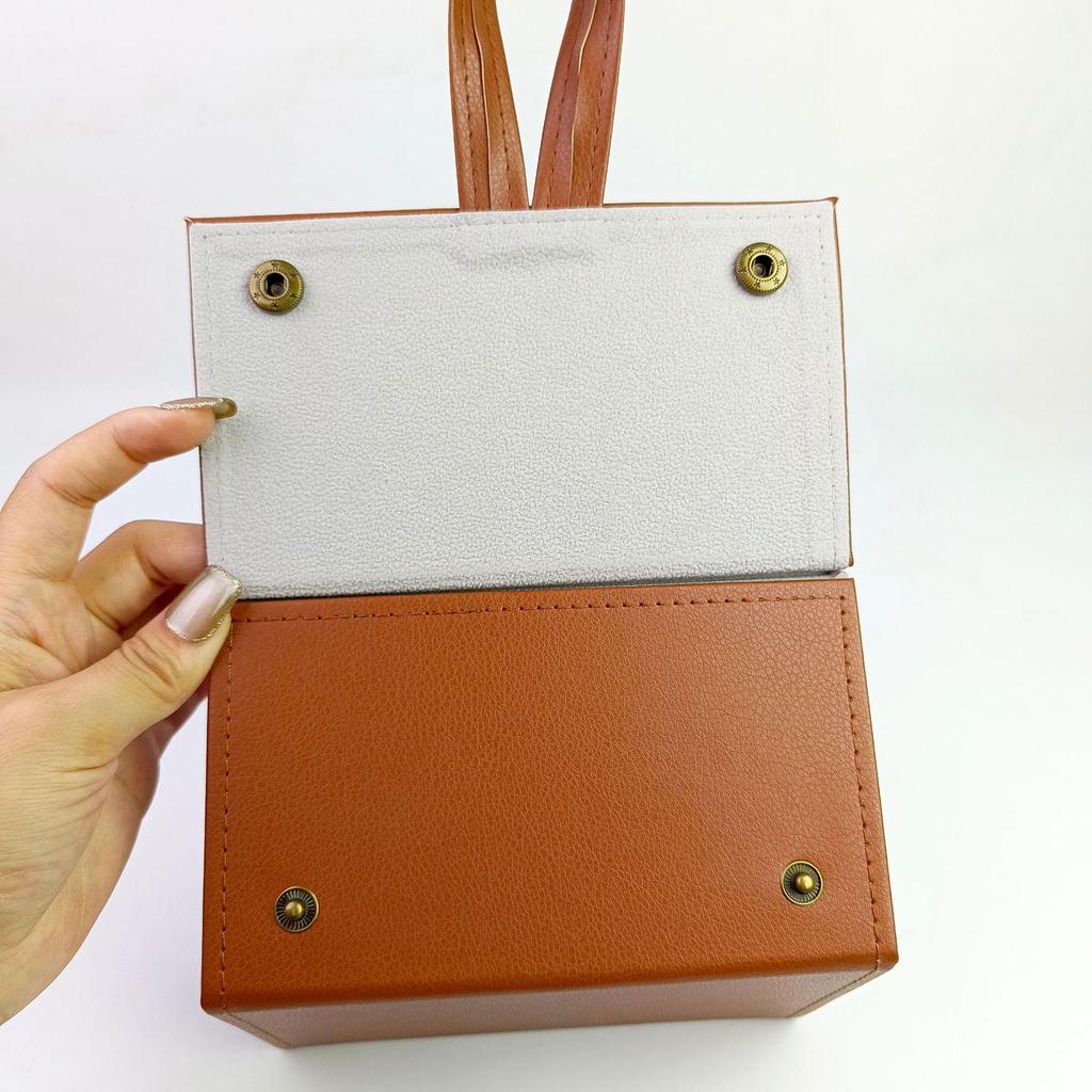 Handmade Multi-section Folding Eyeglass Case for Myopia Glasses & Sunglasses