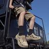 2025 New Summer Men's Super Light Sandals Waterproof Sneakers Slip On EVA Thick Sole Slides Fishing Driving Outdoor Flat Shoes
