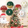 Holiday Paper Lantern Decor Set for Christmas Outdoor Party Indoor Classroom Birthday Graduation Decoration Hanging Ornaments