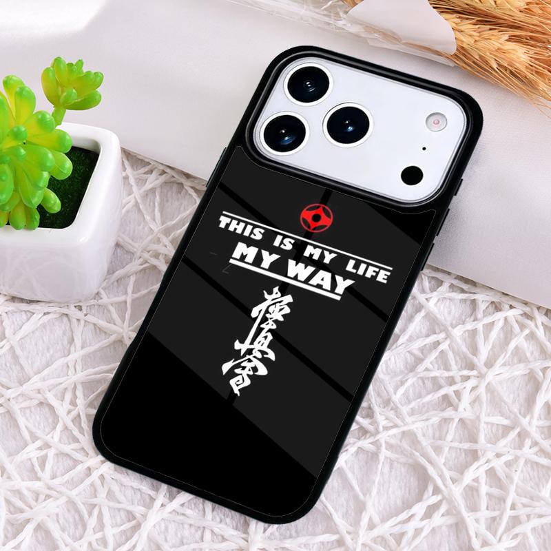 Kung Fu Oyama Kyokushin Karate Phone Case for iPhone 17 Air 16 15 11 12 14 13 Pro Max Shockproof Cover