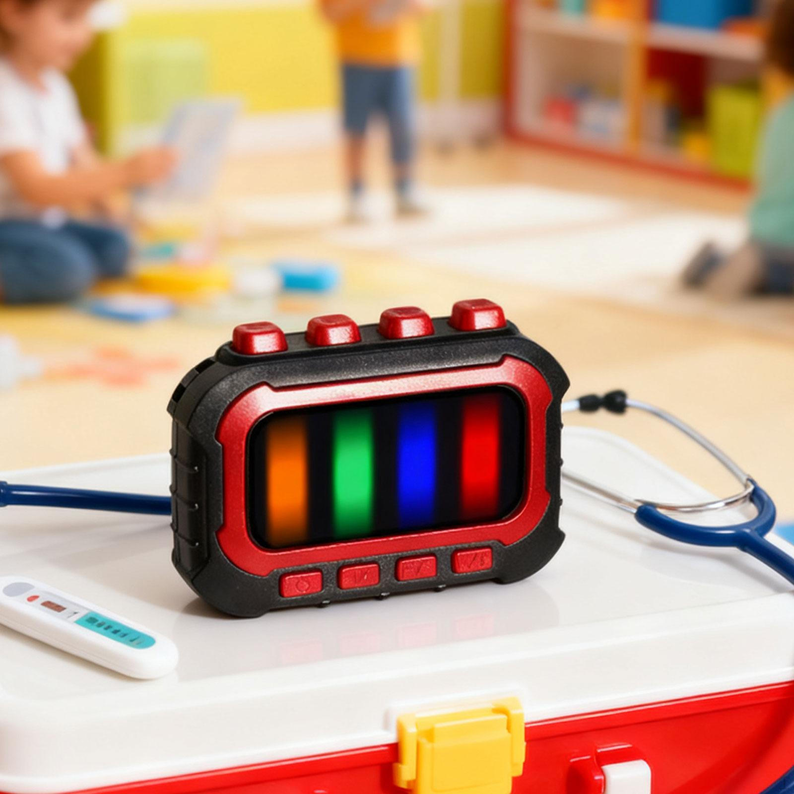 

Console, Portable Game for Developing Fine Motor Skills, Quick Press Buttons, Toys, Games чорний