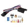 12V Electric Radiator Fan Thermostat Control Relay Wire Kit Complete for Cars Trucks Buses