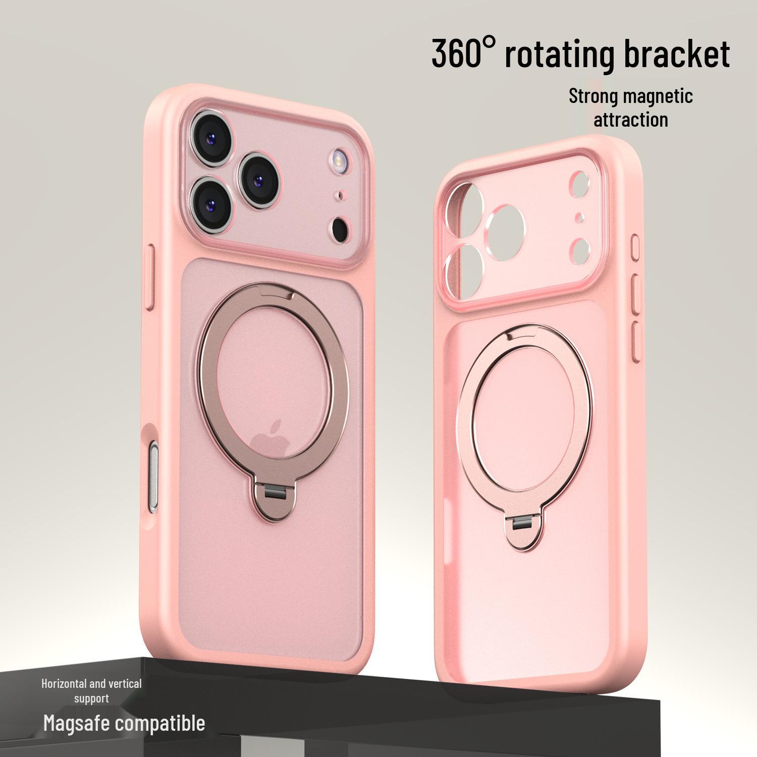 

Zhidian Magnetic 360° Stand Case for iPhone 17 Pro Max – Skin Feel & Full Coverage Protective Case 17