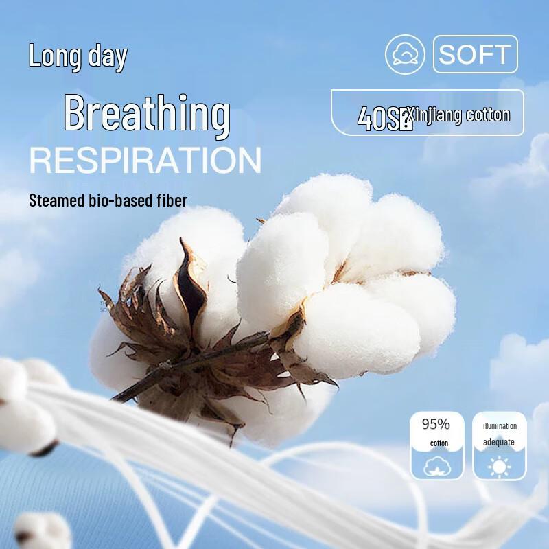 Langsha Women's 7A Antibacterial Cotton Briefs