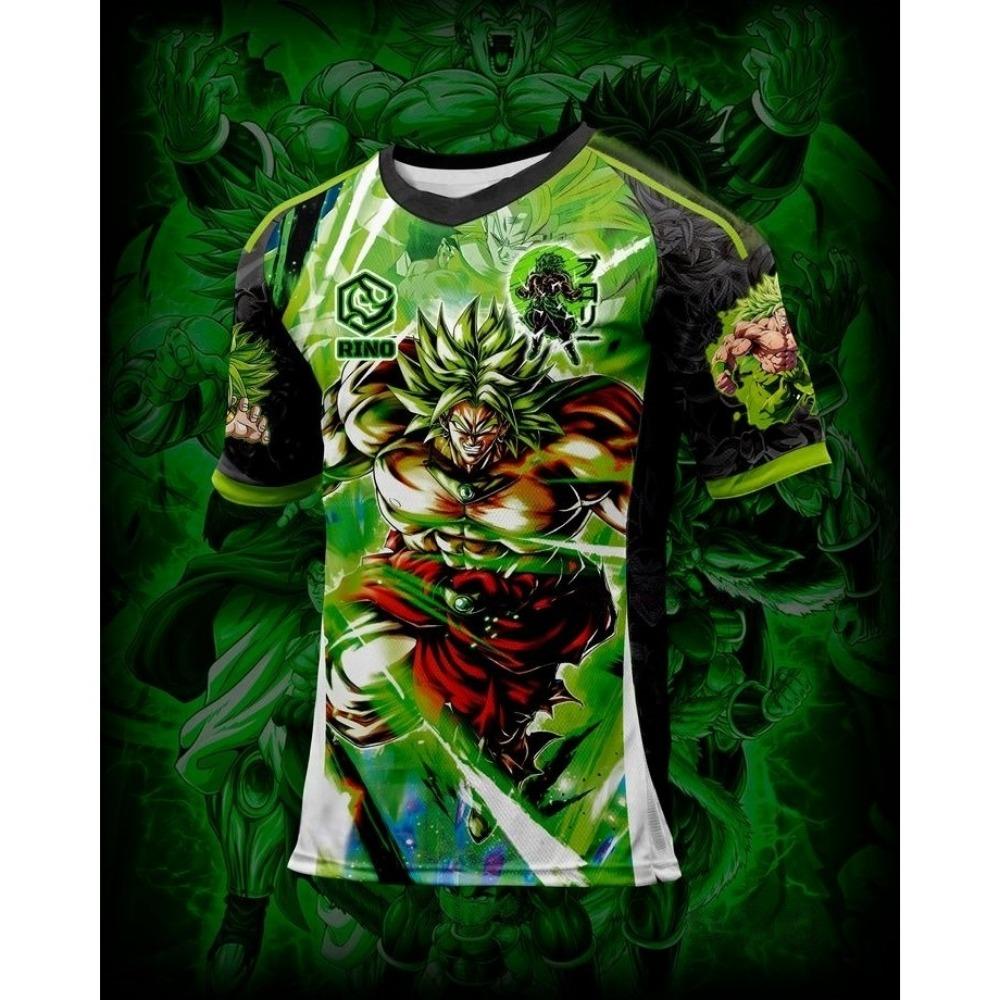 2026 New Men s Football Jersey Dragon Ball 3D Printed T-shirt, Children s Animated Short Sleeved S