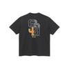 SS24 MLB Letter Print Crew Neck Short Sleeve T-Shirt Unisex Tops Black Gray 14179139