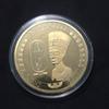 Gold Plated Egyptian Queen Nefertiti Commemorative COINS Collect Bitcoin Collection Gifts