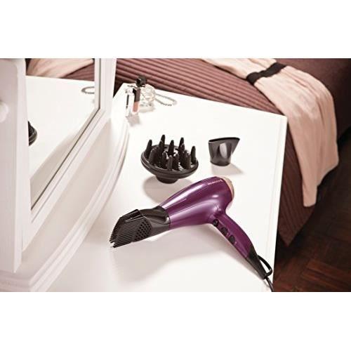 Sèche-Cheveux Ionique - Remington - Your Style - 3 Températures - Anti-Frisottis - Accessoires Inclus