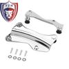 Quick-Release Backrest Mount Bracket Harley-Davidson Touring Models Chrome Black