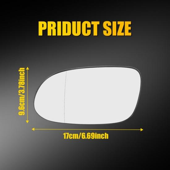 Left Right Mirror Glass Power Heated For Mercedes-Benz SLK230 CLK55 SLK320 SL600