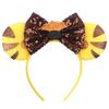 Cartoon Character Mouse Ears Headband Sequins 5" Bow Hairband For Girls Children Festival Party DIY Hair Accessories Gift