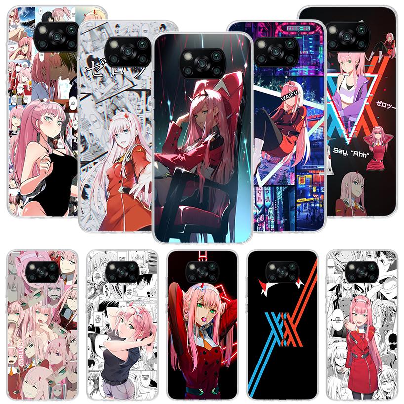 Darling In The FranXX Anime Phone Case For Xiaomi Poco X7 X6 X5 Pro F7 Ultra Redmi 15C 15 13 13C 12 12C 10 10A 10C 9 9A 9C 9T Co