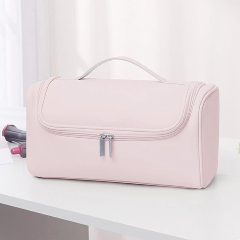 Practical Hair Dryer Organizers Large Interior Home Accessory Portable for Unsightly Wires Sturdy PU Materials