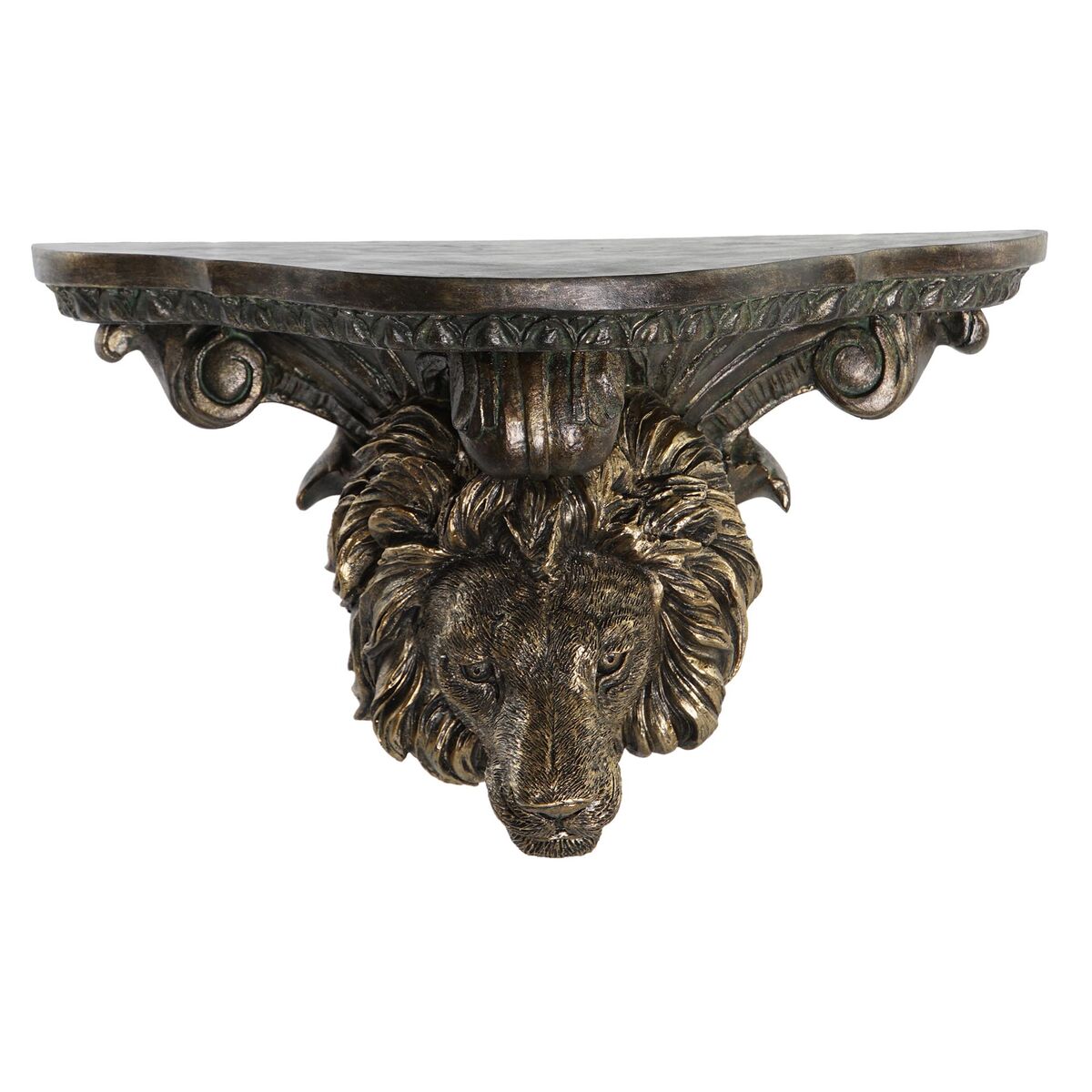 

DKD Home Decor Полка из смолы Golden Lion (36,5 х 16,5 х 21 см)