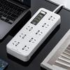 Universal Power Strip Socket Eu Us Au Plug With Usb Type-C Pd Surge Protector Power Cord Extension Sockets
