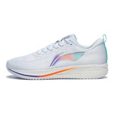 Li Ning Red Rabbit 6 Stable Support Soft Upper Wear Resistant Breathable Low Top Running Shoes Men Running Shoes White ARMT015-4