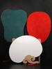 Thickened Xuan Paper Fan Surface Circular Fan Double-Sided Blank Paper Fan Painting Heart Card Paper DIY Kids Handmade Fan Painting Brush