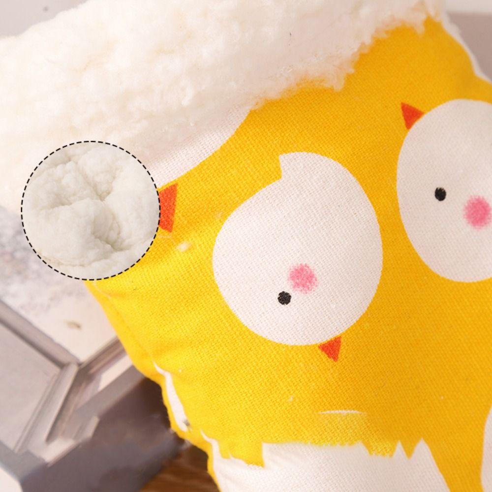Chicken/Owl Pocket Pet Carriers Bag Pocket Shape Warm Hamster Bed  Winter