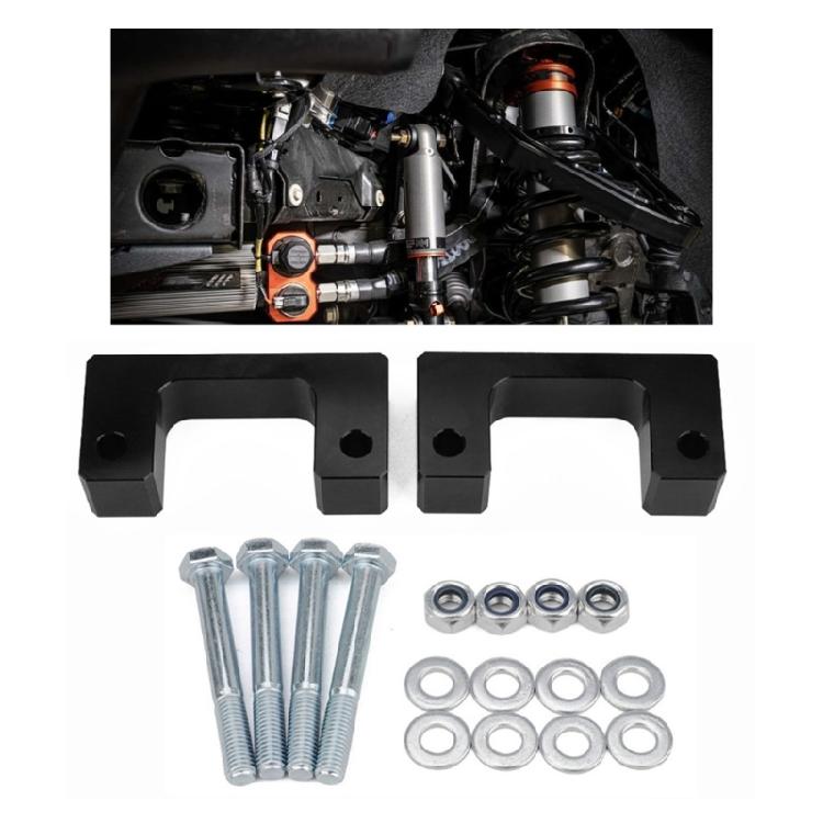 Car Front Lift Set Suspension Lift Aluminum 2/2.5inch Front Leveling Set Road Performances Enhancement for Vehicles 
