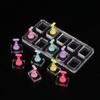 1 Set Non-Magnetic Nail Display Acrylic Nail Display Stand Tips Holder Nail Practice Stand Fingernail Diy Manicure Stand Tools