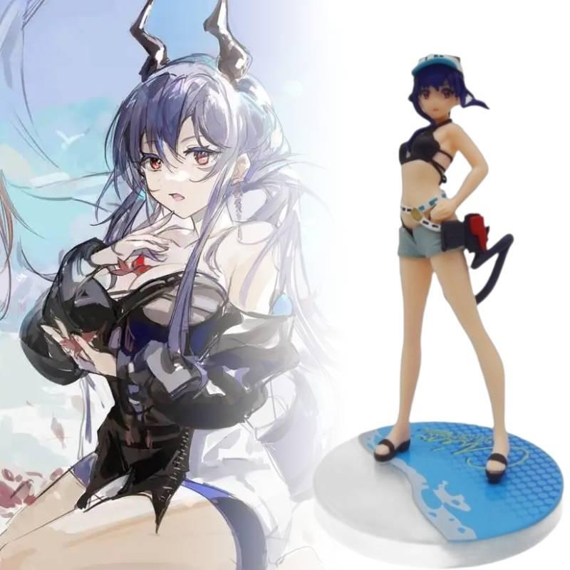 Swimwear Chen Arknights Figurine Game Cartoon Model Ornament Statuary Gift Toy