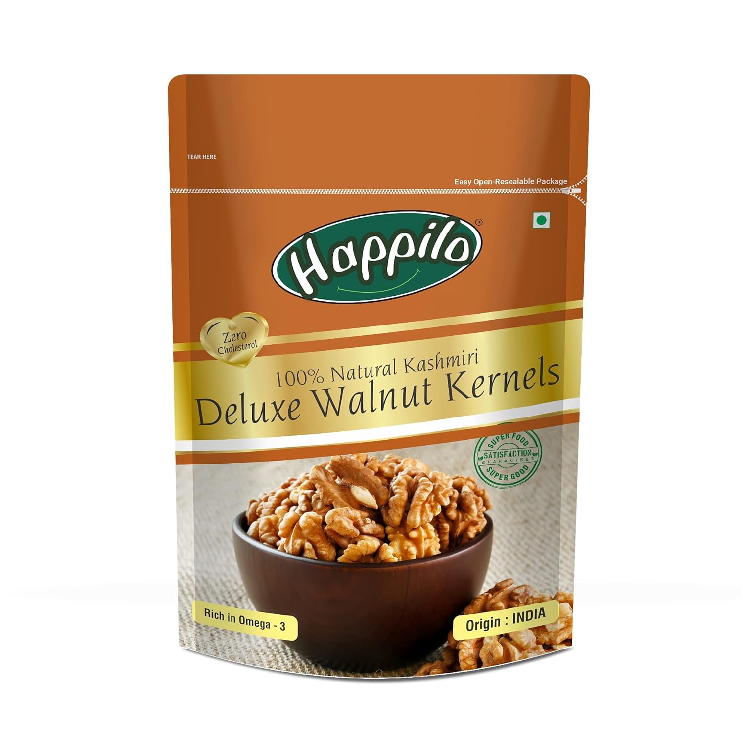 

100% натуральные сушеные ядра кашмирского грецкого ореха Deluxe, 200 г