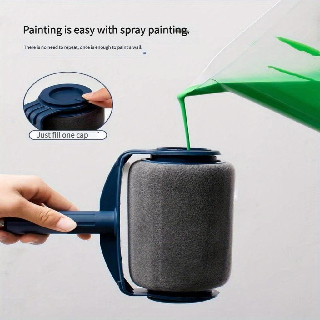 Multi-Purpose Drip-Proof Paint Roller Kit with Accessories And Three-Section Tube