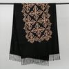 Autumn and winter new hot-selling high-quality embroidered imitation cashmere fashion scarf women's versatile decorative warm fringed long towel