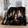 Die Twilight Saga HD-bedruckte weiche Plüschdecke, Flanelldecke, Überwurf, Decke für Wohnzimmer, Schlafzimmer, Bett, Sofa, Picknick, Abdeckung für Kinder