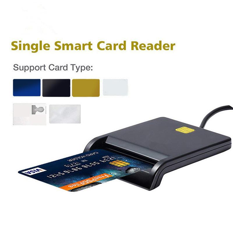 Usb Smart Card Reader For Bank Card Ic/Id Emv Card Reader High Quality For Windows 7 8 10 Linux Os