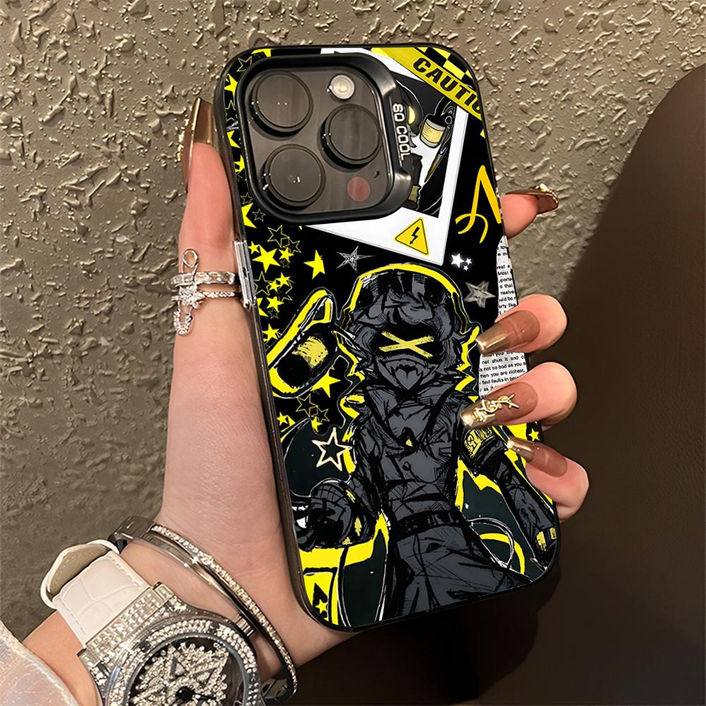 M-Murders Game D-Drones Phone Case For iPhone 16,15,14,13,12,11,Pro,Max,Plus,Mini,XS,SE Anti Fall Black Matte Hard Bumper