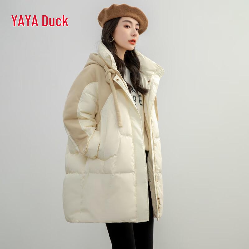 

Yaya Women s Celebrity Hooded Winter Down Jacket S