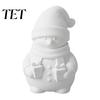 Desktop Christmas Figurines 3D Printed Snowman Figurine Holding Gift Boxes, DIY Paintable Miniature Decorative Ornament, Cute Winter Decor, Kids Arts