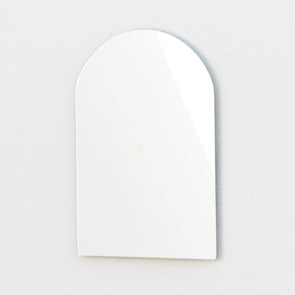 Mirror Wall Hanging Scandinavian Stylish 27 x 39cm Wall Mountable Mirror Design Shape Komado [Rental Mirror] Kagami's