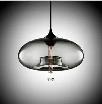 Modern Art Deco Hanging Colorful Glass Pendant Lamp For Restaurant Living Room Kitchen Bar Cafe Hanging Ceiling Light Fixture