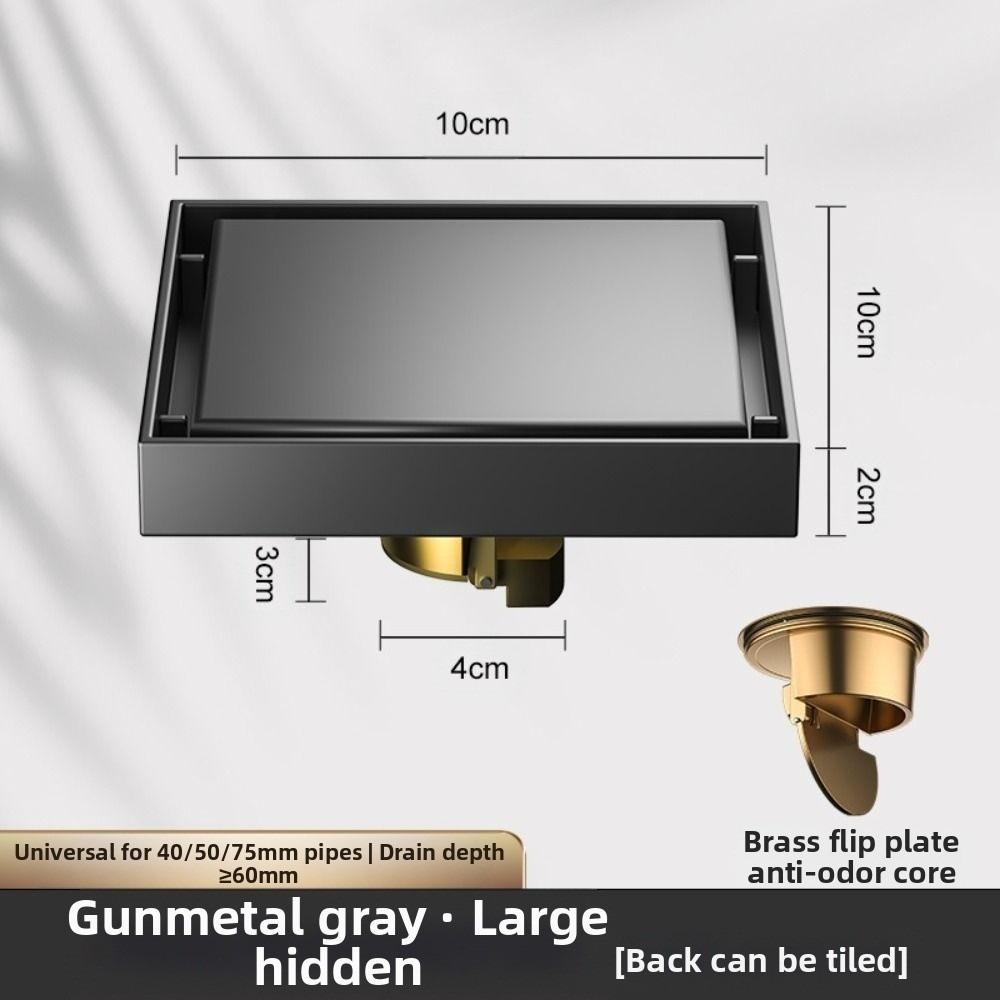 Anti-Odor Drain Valve Cover Dual Use Shower Trap Filter Bathroom Drain Plug  Shower Room