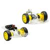 2WD Smart Car Chassis with Line Following and Battery Box (Acrylic Plate)
