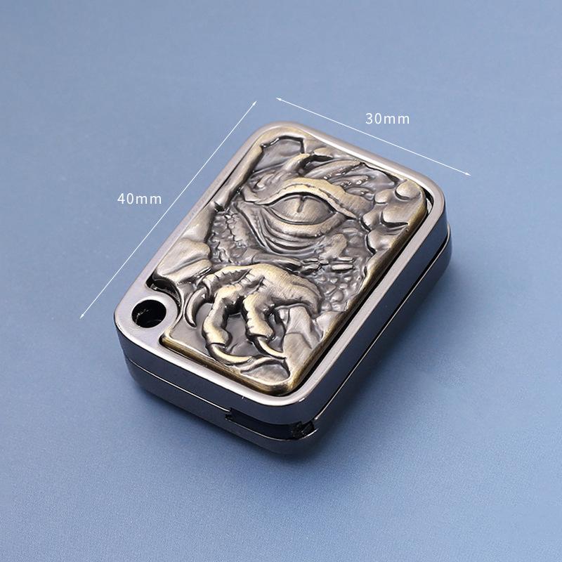 

New Edc Push Cards Metal Square Push Cards Fidget Slider Sensory Anti Stress Metal Fidget Spinner Toys Stress Relief Venting Toy