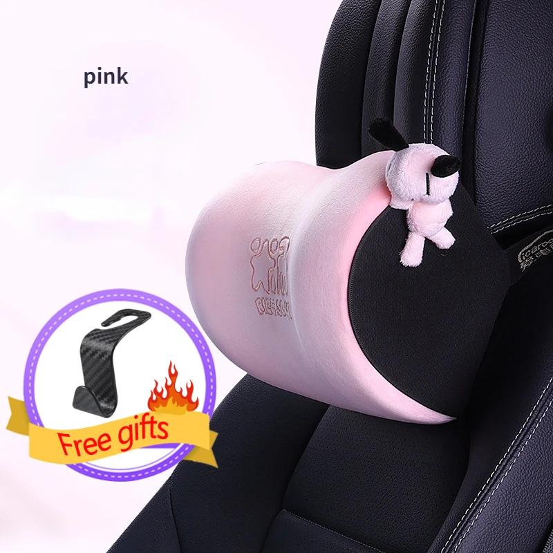 

Высококачественная автомобильная подушка для шеи, защитная поясничная поддержка, дышащая пена с эффектом памяти, подушка для подголовника автомобиля, избавляющая от стресса и суеты