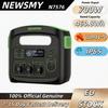 Stație de Alimentare Portabilă Newsmy N7576 700W 460.8Wh Generator Solar Baterie LiFePO4, pentru Rezervă Acasă Camping Exterior Alimentare Mobilă