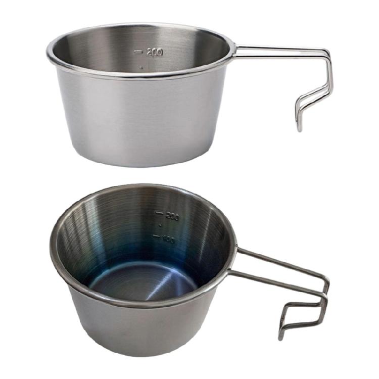 Multifuntional Use 200ml Capacity Camping Bowl Heatproof Portable Cookware Suitable for Campers Trail Explorers Use