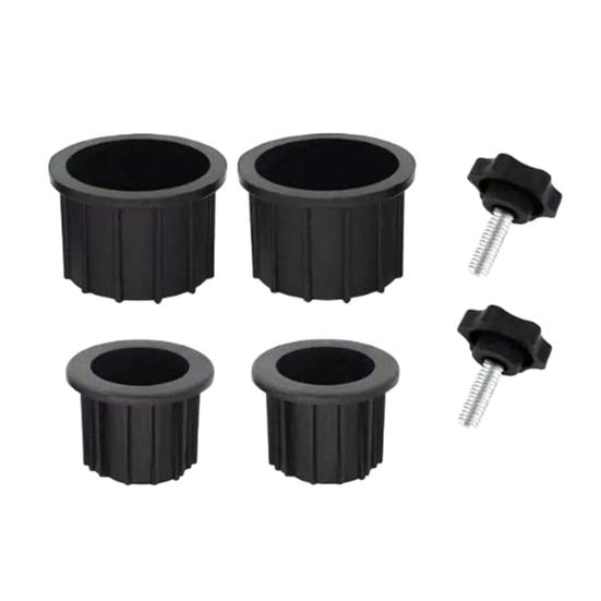 6/8/12Pcs Umbrella Stand Parts Replacement Weather-Resistant Parasol Stand Accessories Heavy Duty Umbrella Base Bracket with M8 Screws