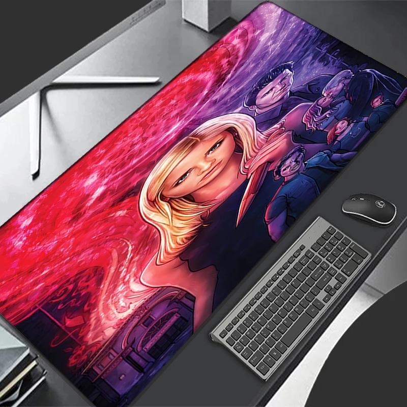 Buffy the Vampire Slayer Theme Premium Non-slip Mouse Pad with Stitched Edges,Durable Rubber Material,for Desktop & Gaming Great Gifts