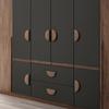 Rustic Style Wood Furniture Pulls Easy To Install Cabinet Handles for Kitchen Wardrobe Closet Drawer Farmhouse Renovation