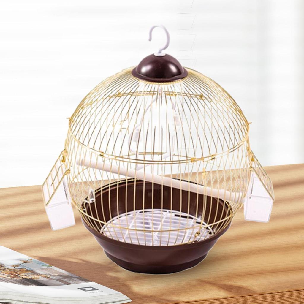 Bird Cage Parrot Birdcage Indoor Accessories Pet House Stand Hanging for Conures