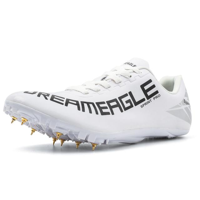 Men Women Track Field Shoes Women Spikes Sneakers Athlete Running Training Shoes Lightweight Racing Match Spike Sport Shoes